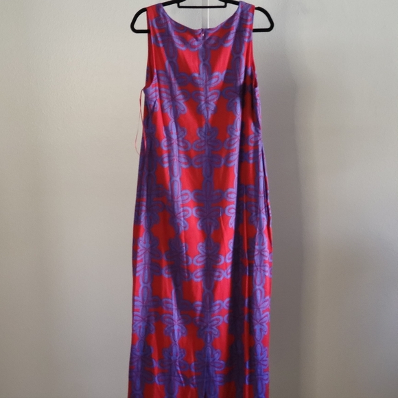Sugarlips Elegant Red and Purple Women's Dress - Picture 1 of 2